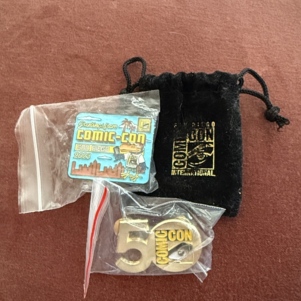 San Diego Comic-Con 50th Official Anniversary Pin/2023 Pin